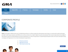 Tablet Screenshot of gmatechconsulting.com